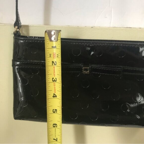 Kate Spade Camellia Street Amy Crossbody Patent Leather Small Shoulder Bag Zip - Picture 11 of 14
